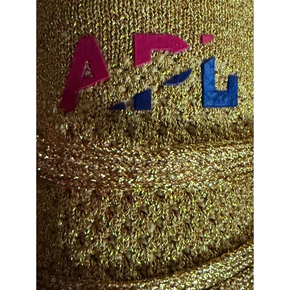 APL TechLoom Breeze Mens 24K Gold Running Shoes Size 10.5 Healthty Feet Strong‎